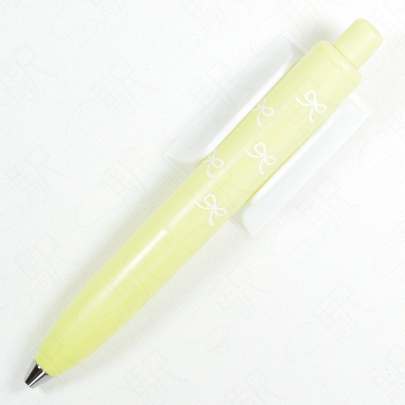 Mitsubishi Pencil Uni-Ball One P 0.5mm Ribbon Pattern [HUMNSP05YL] - Banana